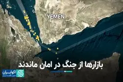 بازارها از جنگ در امان ماندند