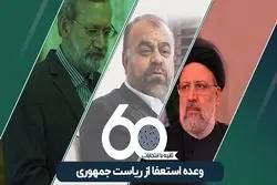 وعده استعفا از ریاست جمهوری 