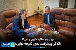 دور پنجم مذاکرات ایران و آمریکا/ «اندکی پیشرفت، بدون نتیجه نهایی»