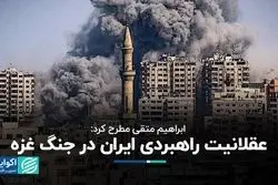 ابراهیم متقی مطرح کرد: عقلانیت راهبردی ایران در جنگ غزه