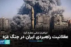 ابراهیم متقی مطرح کرد: عقلانیت راهبردی ایران در جنگ غزه