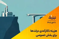 هزینه ناکارآمدی دولت‌ها برای بخش خصوصی