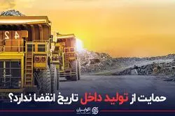 حمایت از تولید داخل تاریخ انقضا ندارد ؟