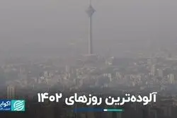 در سال 1402 تهران چند روز پاک داشت؟