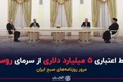 از سرمای روسیه آبی برای ایران گرم می شود؟