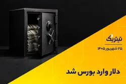 دلار وارد بورس شد | پادکست تیتر یک