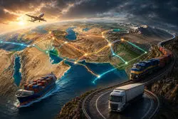سهم کوچک ایران، از بازی بزرگ کریدورهای تجاری