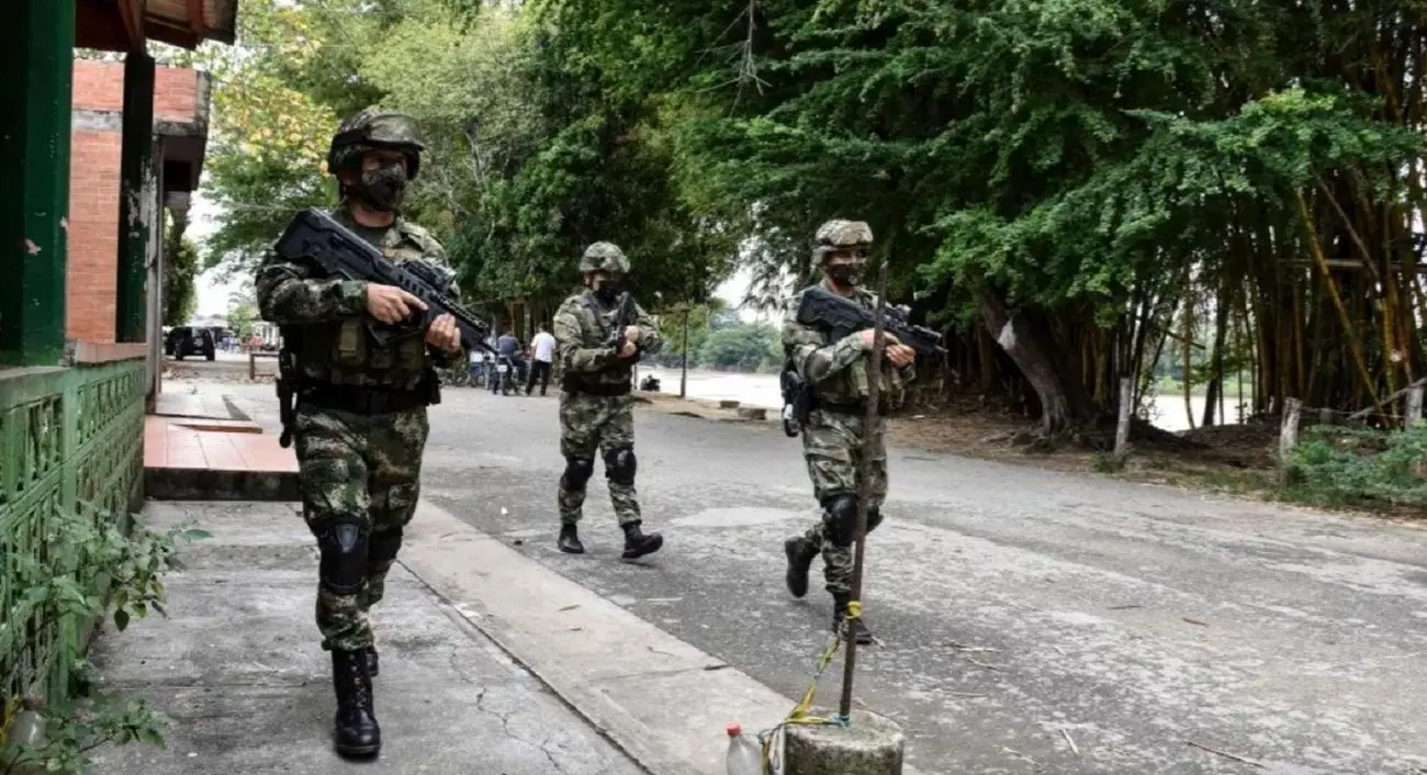 ۳۴ سرباز ارتش کلمبیا ربوده شدند