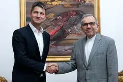 دیدار مشاور امنیت ملی سوئیس با معاون سیاسی وزیر امور خارجه