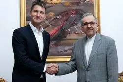 دیدار مشاور امنیت ملی سوئیس با معاون سیاسی وزیر امور خارجه