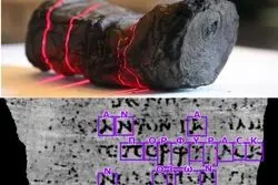 بازیابی طومارهای سوخته روم باستان به کمک هوش مصنوعی