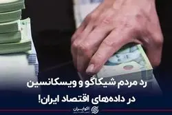 رد مردم شیکاگو و ویسکانسین در داده‌های اقتصاد ایران!