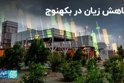 زیان «بکهنوج» کاهشی شد