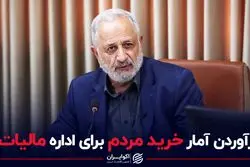 اداره مالیات آمار خرید مردم را می گیرد