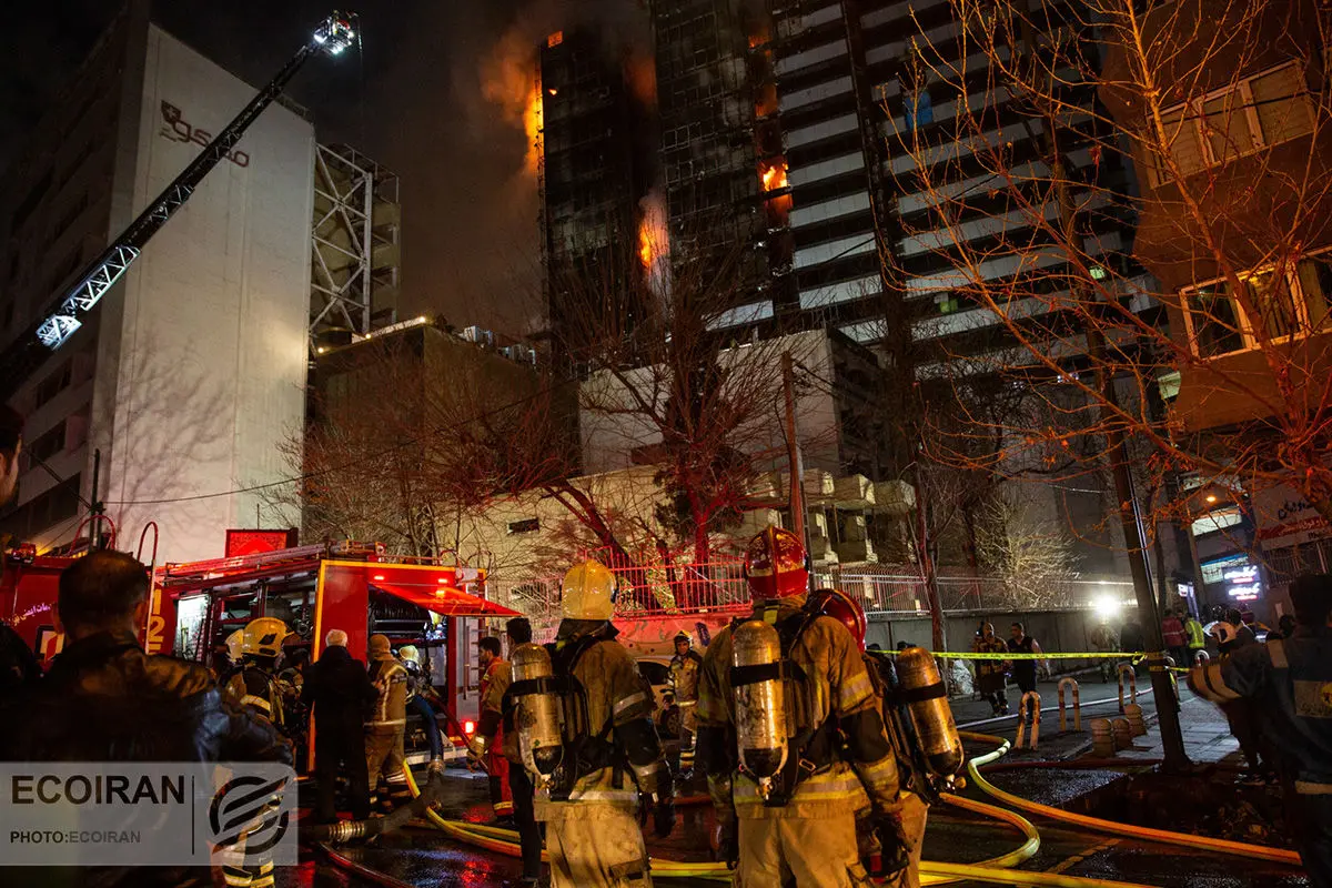 آخرین جزییات آتش سوزی بیمارستان گاندی+ تصاویر