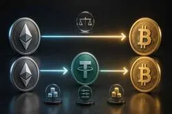سواپ یا خرید و فروش جداگانه؛ کدام مسیر برای تبدیل رمزارز به‌صرفه‌تر است؟