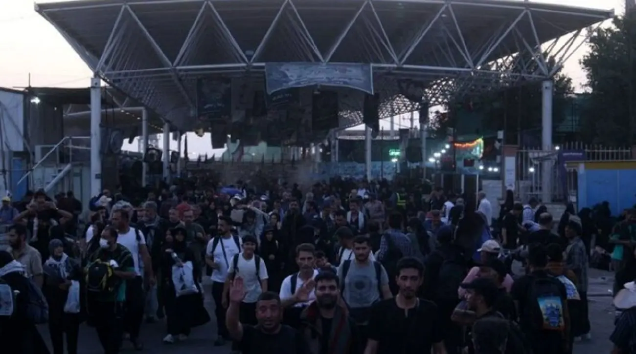 موج بازگشت زوار اربعین؛ تردد ۲.۵ میلیون نفر از مرز مهران