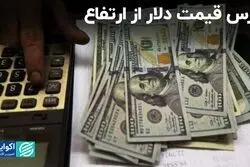 ترس قیمت دلار از ارتفاع 