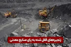 چرا در شرایط تحریم صنایع معدنی رکورد زدند؟