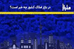 در بازار املاک کشور چه خبر است ؟