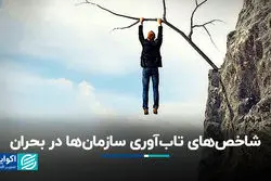 شاخص‌های تاب‌آوری سازمان‌ها در بحران