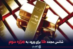 شانس مجدد طلا برای ورود به هزاره سوم