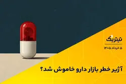 آژیر خطر بازار دارو خاموش شد؟