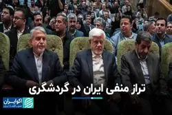 به ازای هر سفر به خارج، چند گردشگر به ایران می‌آیند؟