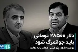 دلار 28500 تومانی باید جوانمرگ شود