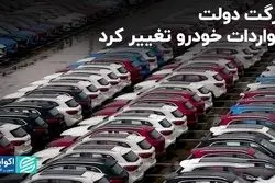 تارگت دولت از واردات خودرو تغییر کرد