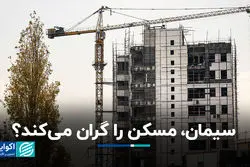 شوک سیمانی به بازار مسکن جدی است؟