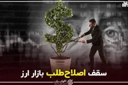 سقف اصلاح‌طلب بازار ارز