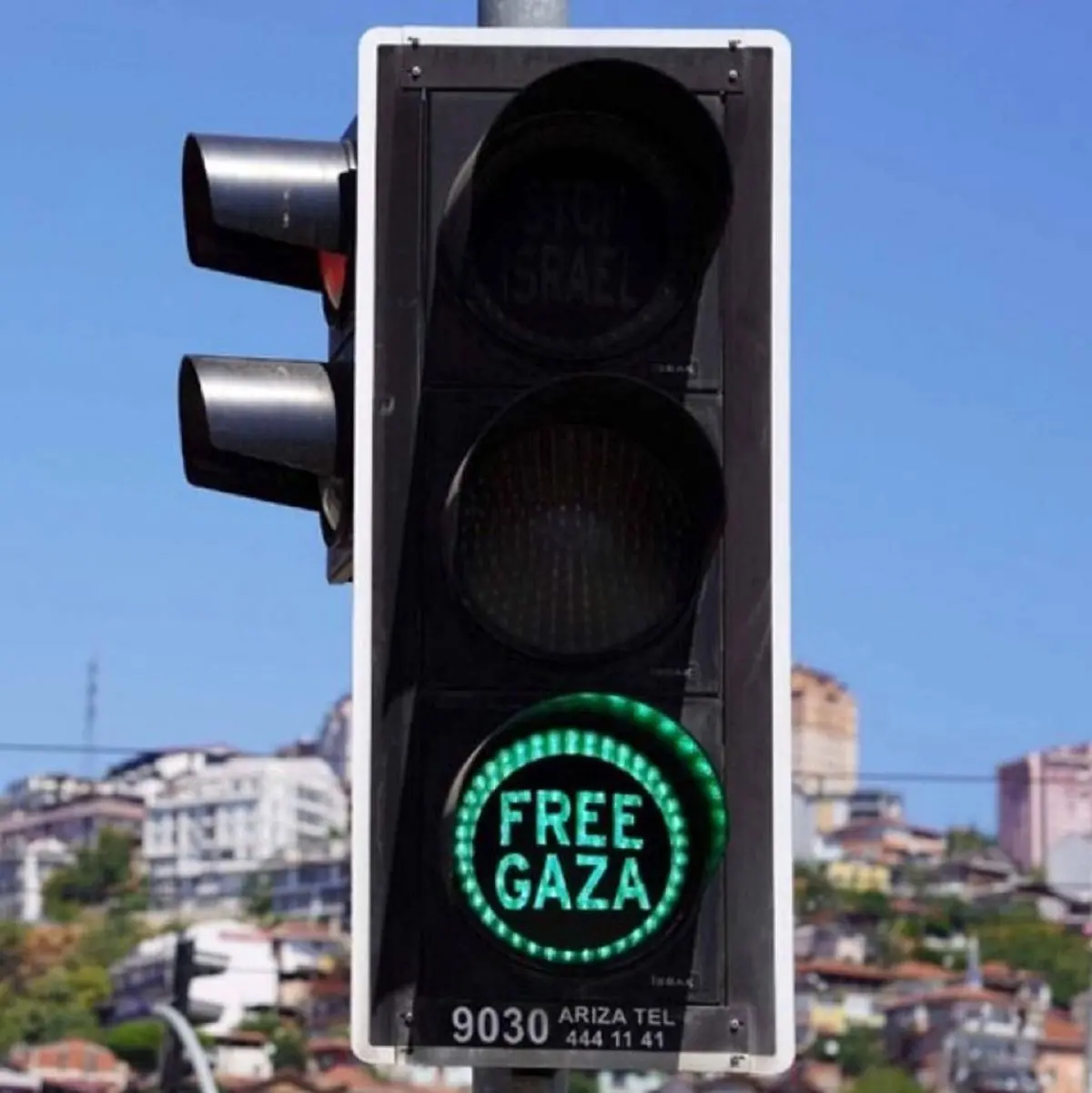 چراغ راهنمایی، ابتکار ترکیه برای همبستگی با مردم غزه