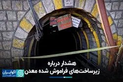 هشدار درباره زیرساخت‌های فراموش ‌شده معدن