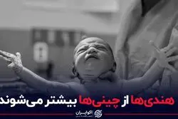 هندی ها از چینی ها بیشتر می شوند