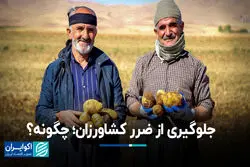 جلوگیری از ضرر کشاورزان؛ چگونه ؟