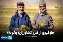 جلوگیری از ضرر کشاورزان؛ چگونه ؟