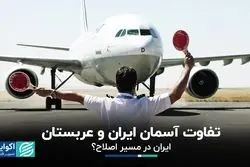 تفاوت آسمان ایران و عربستان