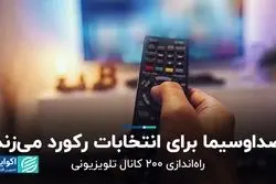 صداوسیما برای انتخابات رکورد می‌زند