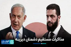 مذاکرات مستقیم دشمنان دیرینه