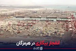 انفجار بیکاری در هرمزگان