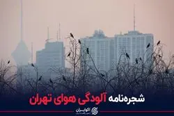 شجره‌نامه آلودگی هوای تهران