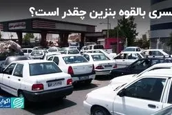 مصرف بنزین در کشور چقدر است؟