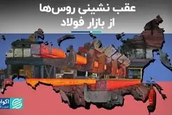 عقب‌نشینی روس‌ها از بازار فولاد