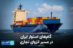 گام‌های استوار ایران در مسیر انزوای تجاری