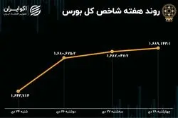 بازدهی بورس در هفته آخر دی ماه 