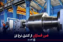 ضرر فسازان از کنترل نرخ ارز