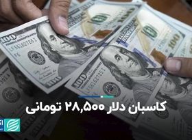 کاسبان دلار 28,500 تومانی