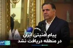 هدف امنیتی منطقه‌ای ایران محقق نشده است