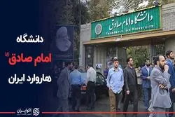 دانشگاه امام صادق، هاروارد ایران